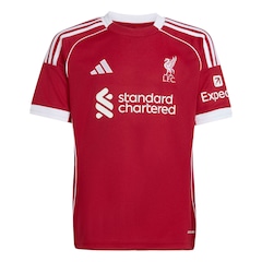 Camisa do Liverpool I 25/26 Torcedor adidas Juvenil - Foto 8