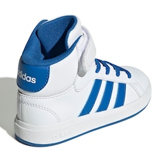 Tênis Juvenil adidas Grand Court Mid - Foto 5