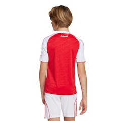 Camisa do Arsenal I 25/26 Torcedor adidas Infantil - Foto 2