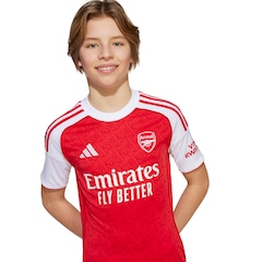 Camisa do Arsenal I 25/26 Torcedor adidas Infantil - Foto 4
