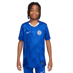 Camisa do Chelsea I 25 Nike Infantil - Foto 2