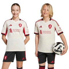 Camisa do Liverpool II 25/26 Torcedor adidas Juvenil - Foto 1
