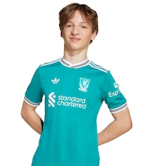 Camisa do Liverpool III 25/26 Torcedor adidas Juvenil - Foto 4