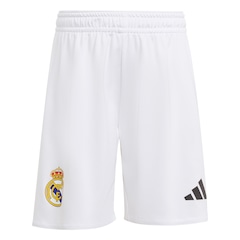 Kit de Uniforme do Real Madrid I 25/26 Infantil adidas Camiseta + Calção - Foto 9