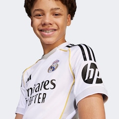 Camisa do Real Madrid 25/26 Torcedor adidas Juvenil - Foto 4