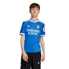 Camisa do Real Madrid III 25/26 Torcedor adidas Originals Juvenil - Foto 1