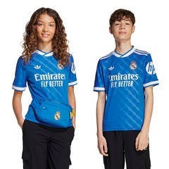 Camisa do Real Madrid III 25/26 Torcedor adidas Originals Juvenil - Foto 5