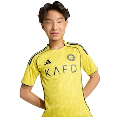 Camisa Al Nassr FC I 25/26 Torcedor adidas Infantil - Foto 4