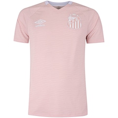 Camisa do Santos 25/26 Torcedor Outubro Rosa Umbro Masculina - Foto 2