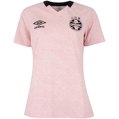 Camisa do Grêmio 25/26 Torcedor Outubro Rosa Umbro Feminina - Foto 2
