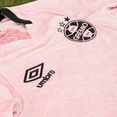Camisa do Grêmio 25/26 Torcedor Outubro Rosa Umbro Feminina - Foto 3