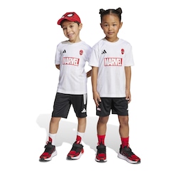 Conjunto Infantil adidas Homem-Aranha Marvel Camiseta e Bermuda - Foto 1