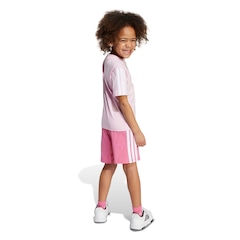 Conjunto Infantil adidas 3 Stripes Camiseta + Bermuda - Foto 4