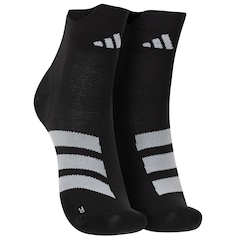 Meia De Corrida adidas Adizero Cano Médio Adulto 1 Par - Foto 1