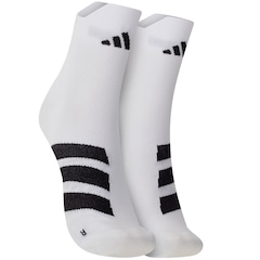 Meia De Corrida adidas Adizero Cano Médio Adulto 1 Par - Foto 1