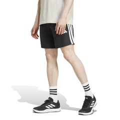 Bermuda adidas Malha Essentials Três Listras Masculina - Foto 1