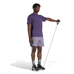 Camiseta adidas Essentials 3 Listras Masculina - Foto 3