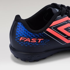 Chuteira Society Infantil Umbro Fast II - Foto 3
