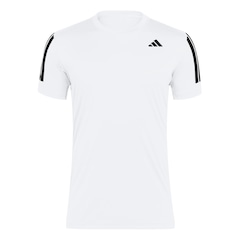Camiseta adidas Club 3 Listras - Masculina - Foto 1