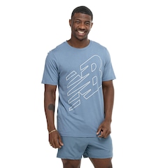 Camiseta New Balance Logo Performance Masculina - Foto 2