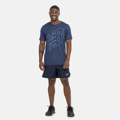 Camiseta New Balance Logo Performance Masculina - Foto 4