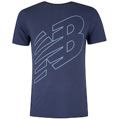 Camiseta New Balance Logo Performance Masculina - Video 1