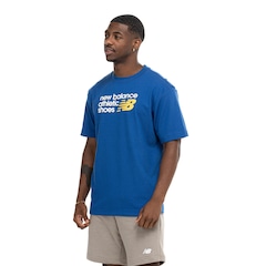 Camiseta New Balance Athletics Relaxed Premium Chest Logo Masculina - Foto 2