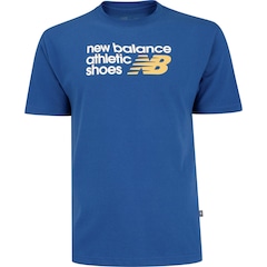 Camiseta New Balance Athletics Relaxed Premium Chest Logo Masculina - Video 1