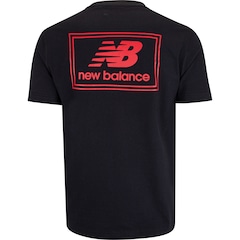 Camiseta New Balance Woven Label Masculina - Foto 2