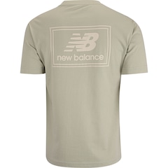 Camiseta New Balance Woven Label Masculina - Foto 2