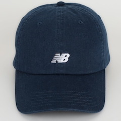 Boné Adulto New Balance 6 Panel Classic Aba Curva - Foto 2