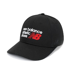 Boné Adulto New Balance 6 Panel Athletics Aba Curva - Foto 1