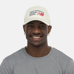 Boné Adulto New Balance 6 Panel Athletics Aba Curva - Foto 6