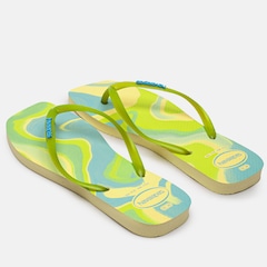 Chinelo Havaianas Slim Square Jelly Feminino - Foto 4