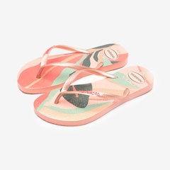 Chinelo Feminino Havaianas Slim Palette Glow - Foto 3