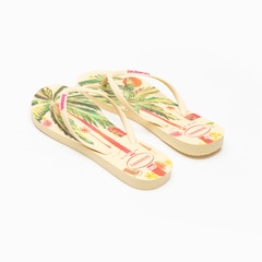 Chinelo Havaianas Adulto Slim Summer Bliss - Foto 4