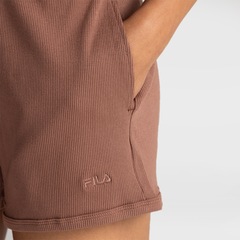 Short Fila Rib Feminino - Foto 4