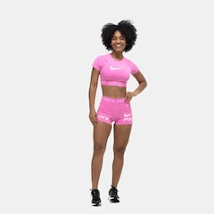 Camiseta Feminina Nike Pro Dri-FIT Tight Gráfica - Foto 3