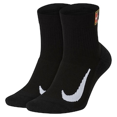 Kit de Meias Para Corrida Nike Multiplier Max Ankle Adulto 2 Pares - Foto 1