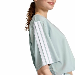 Camiseta adidas Essentials Três Listras Feminina - Foto 5