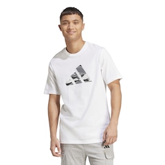 Camiseta adidas Camo Logo Masculina - Foto 1