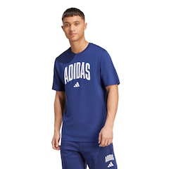 Camiseta adidas Estampada Collegiate Lineage Masculina - Foto 1