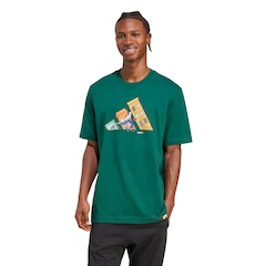 Camiseta adidas Doodle Hunt Skate Masculina - Foto 1