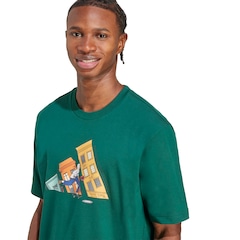 Camiseta adidas Doodle Hunt Skate Masculina - Foto 5