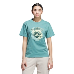 Camiseta adidas Floral Feminina - Foto 1