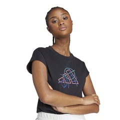 CAMISETA ADIDAS GRAFICA FEMININA - Foto 4