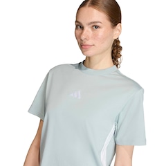 Camiseta adidas Stripes Feminina - Foto 4
