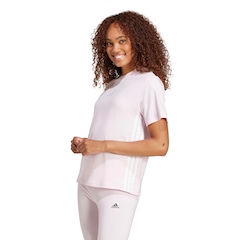Camiseta adidas Stripes Feminina - Foto 1