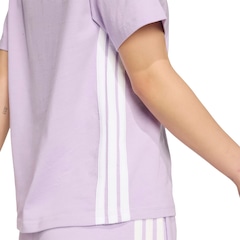 Camiseta adidas Stripes Feminina - Foto 4