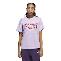 Camiseta adidas Airbrush Feminina - Foto 1